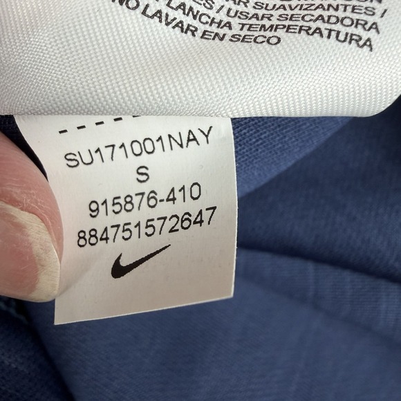 Nike Golf Dri-Fit Tour Texture Mens Polo Short Sleeve Shirt 915876-410-NWT Sm - Picture 11 of 16